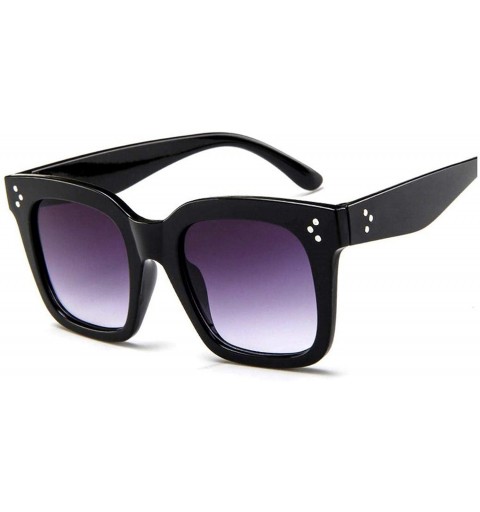 Square Square Sunglasses Women Retro Mirror Fashion Sun Glasses Vintage Shades Lunette De Soleil Femme - CL19856N0O9 $32.39