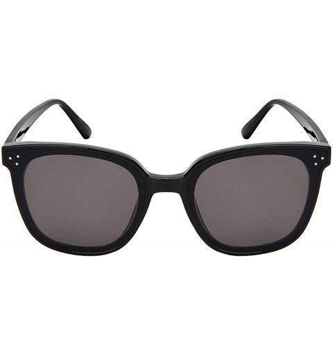 Rimless Unisex 100% UV400 Protection Color Mirrored Round Lens semi-rimless fashion Sunglasses - Black/Dark - CH193N74ZZ2 $9.96