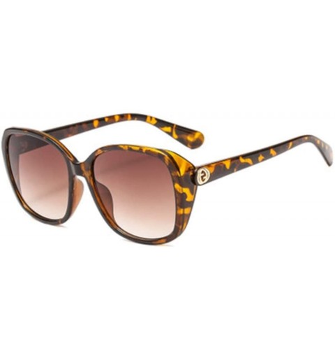Sport Retro Sunglasses Tricolor Round Frame Men and Women Sunglasses Sunglasses - 3 - C6190EXC8AM $61.14