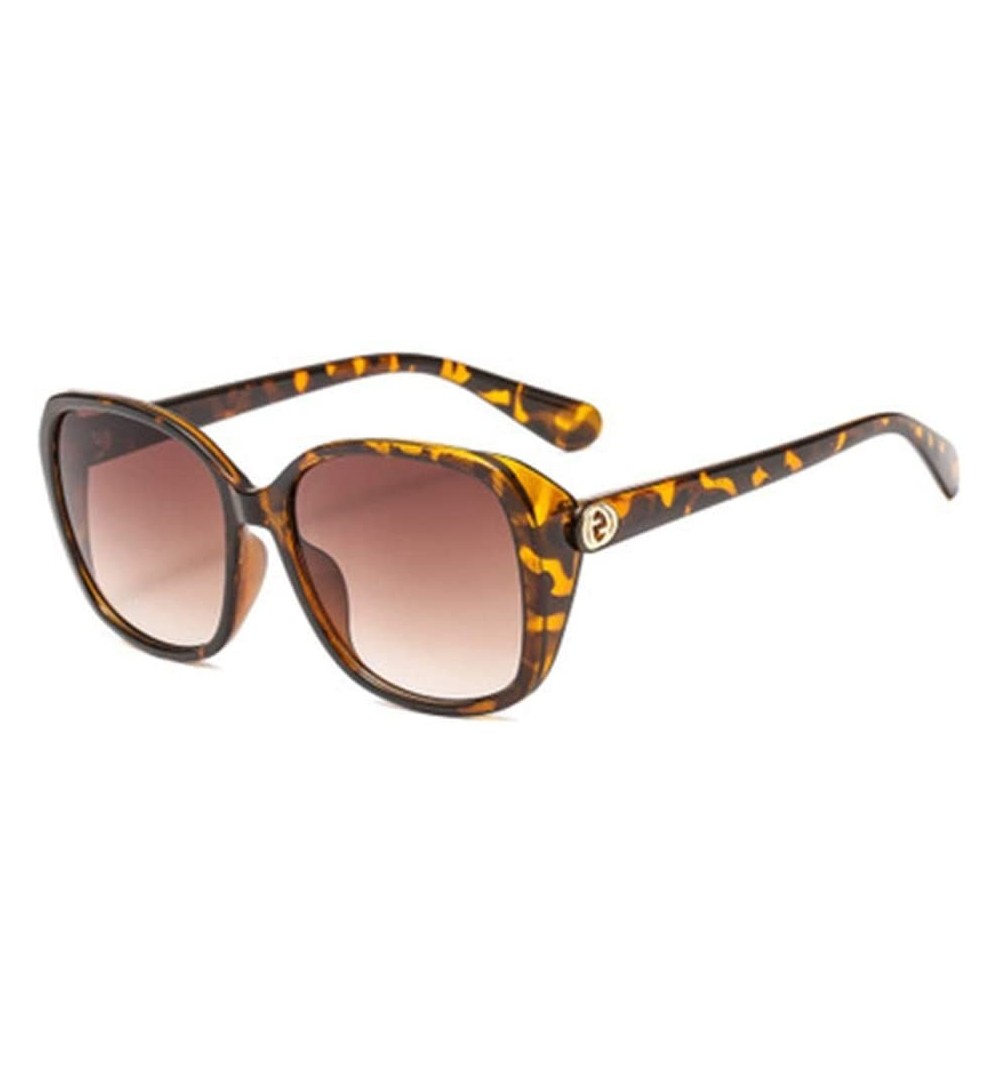 Sport Retro Sunglasses Tricolor Round Frame Men and Women Sunglasses Sunglasses - 3 - C6190EXC8AM $30.57