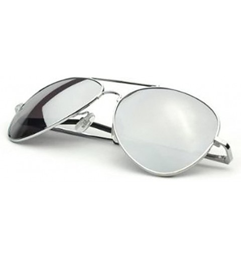 Aviator Aviator Sunglasses (Silver 2pk) - CK113BVEWT7 $9.02