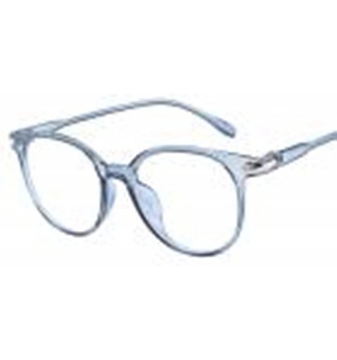 Rimless Blocking Glasses Non Prescription Eyeglasses - Blue - C0194GZ0USZ $7.11