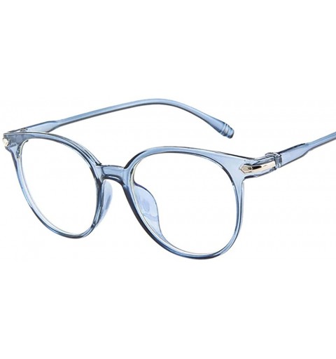 Rimless Blocking Glasses Non Prescription Eyeglasses - Blue - C0194GZ0USZ $7.11