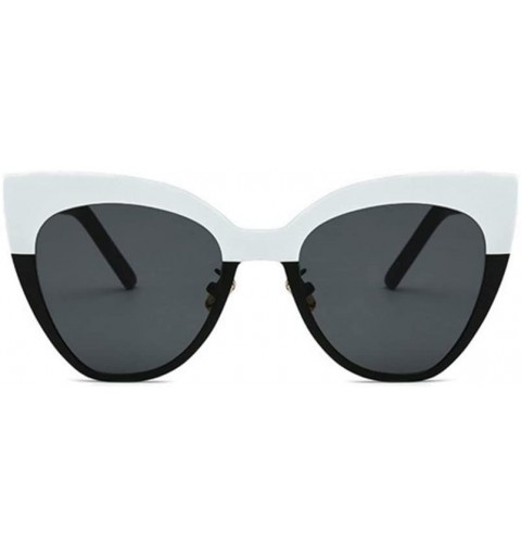 Cat Eye Sunglasses Protection Outdoor Accessory - Black Box on White - CP1997KQTNR $37.19