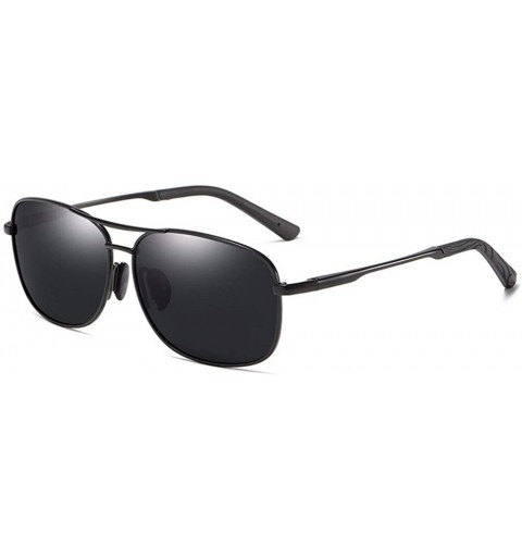 Aviator Sunglasses Men's Polarized Sunglasses Antiglare Night Vision Brightening Driving Sunglasses - E - CB18QR77HS9 $62.68