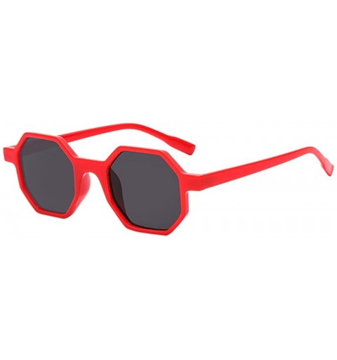 Rimless Sunglasses Vintage Eyewear Hippie Favors - E - CX18QOAYN8R $9.96