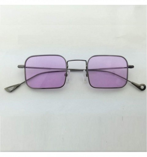 Oversized Sunglasses Women Small Frame Polygon Sunglasses men Brand Designer Blue Pink Clear Lens Sun Glasses - 11 - CE18W7IG...