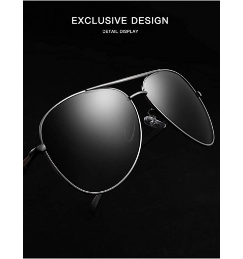 Aviator Personalized Custom Aviator Sunglasses gifts for Husband and Son-Polarized Sunglasses 100% UV protection - C618SHUI6T...
