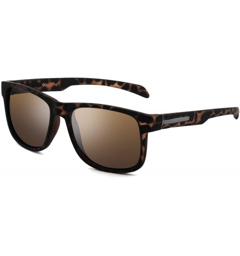 Aviator Sunglasses Rectangular Unbreakable - Tortoise/Brown - CC18HEKQ8OK $15.43