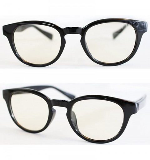Oversized Japan Quality Sunglasses Unisex Triple UV protection Japan Standard Lens - Black/Light Brown Type I - CQ12O753HTI $...