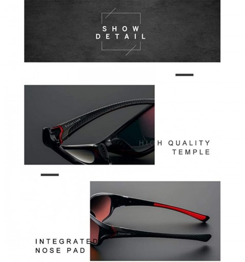 Oversized Polarized Protection Sunglasses Unbreakable Glasses - Color 2 - CC18TOCX7RA $12.74