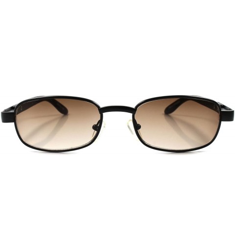Rectangular Classic Retro Indie Old School Mens Womens Rectangle Hipster Sunglasses - CY188SS86IN $9.15