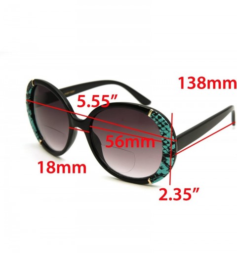 Aviator Vintage Women CatEye Round Reading Sun Readers Oversized - CA187SGTR7Y $16.59