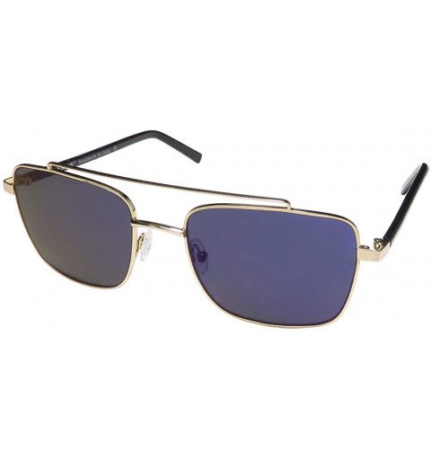 Aviator Peter Mens/Womens Aviator Full-rim 100% UVA & UVB Lenses Sunglasses/Sun Glasses - Gold / Black - CK193Q9N2Q2 $116.15