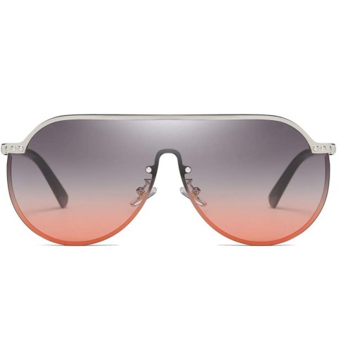 Sport Personality Glasses Fashion Sunglasses - CS1964C924A $19.64