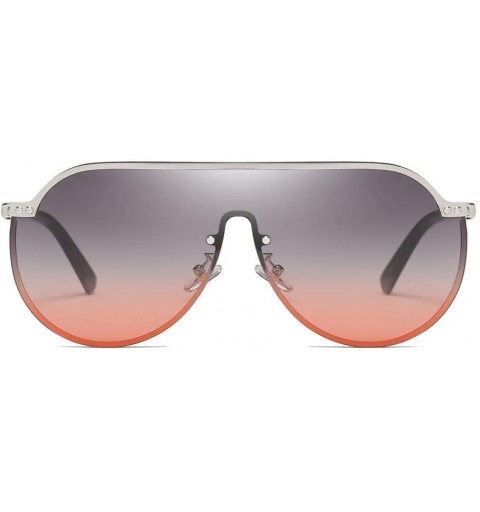 Sport Personality Glasses Fashion Sunglasses - CS1964C924A $8.76