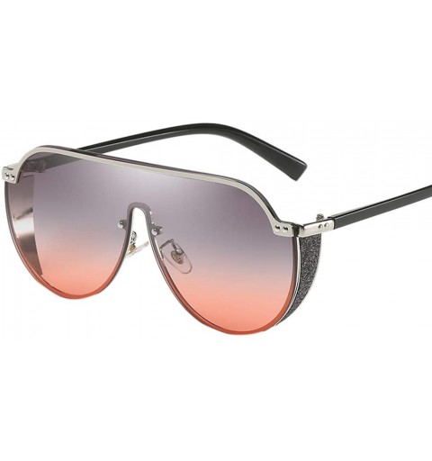 Sport Personality Glasses Fashion Sunglasses - CS1964C924A $22.82