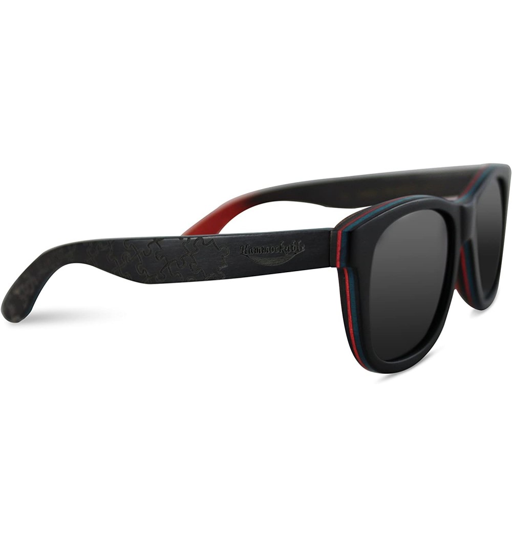 Handmade Maple Wood Sunglasses - Polarized UV400 Lenses in a Wooden ...