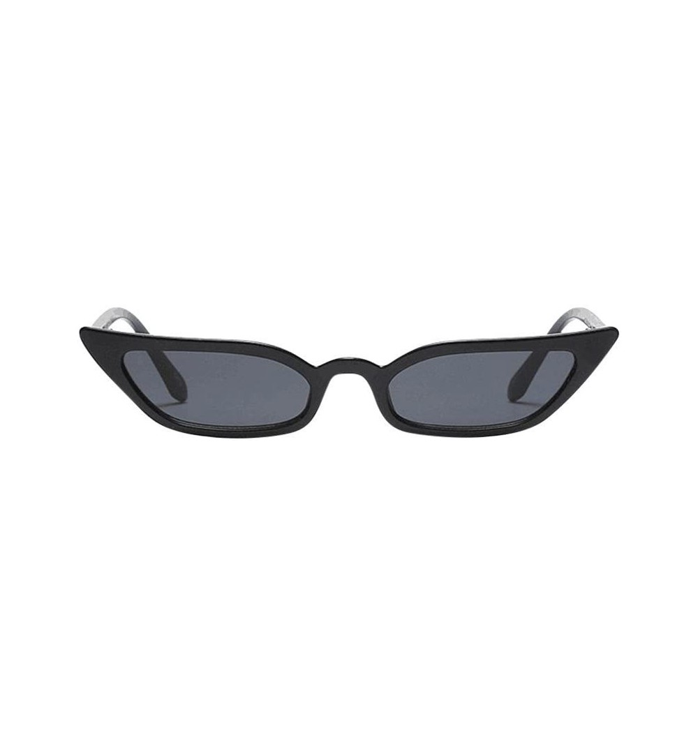 Rimless Sunglasses Vintage Protection Eyeglasses - Black - CC199SDXZT8 $6.10