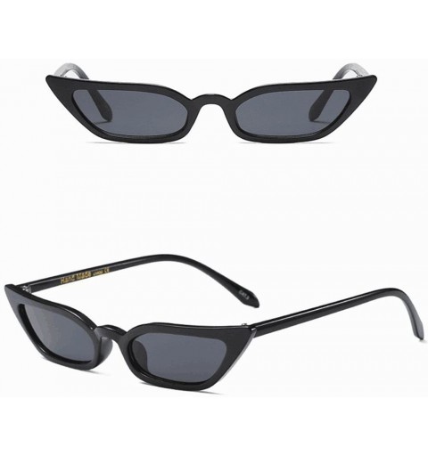 Rimless Sunglasses Vintage Protection Eyeglasses - Black - CC199SDXZT8 $6.10