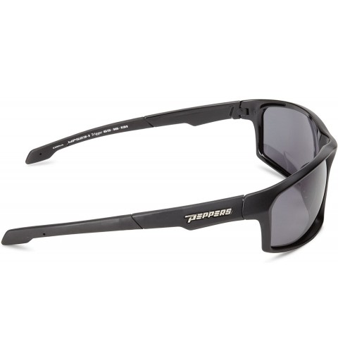 Sport Trigger Polarized Sport Sunglasses - Matte Black - C411D5VSYXD $40.48