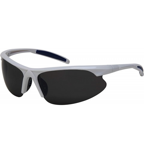 Wrap Sport Wrap Around Style Active UV Protection Sunglasses Solid Lens for Men Women - CF18YTM9ZIQ $19.26