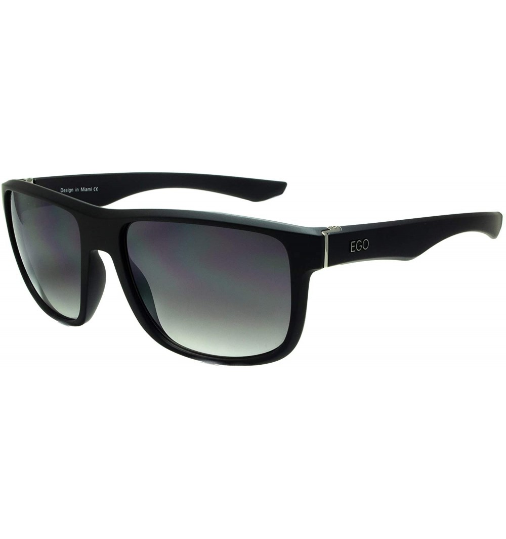 Sport 7100 Sport Oversize Sunglasses - UV Protection - Black - CK18O7NOKXS $25.77