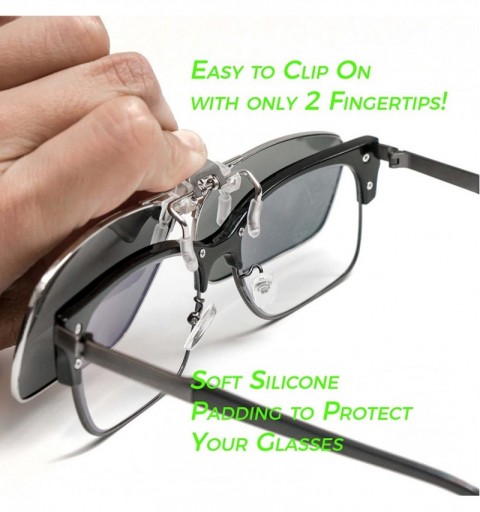 Rimless Polarized Sunglasses Anti Reflective Anti Glare Protection - C71880O2L4D $14.97