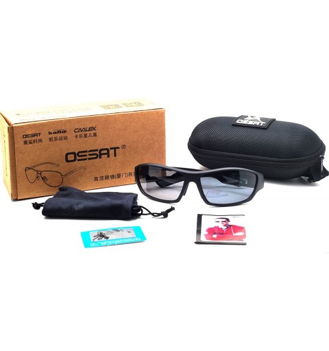 Sport Polarized Designer Fashion Sports Sunglasses for Baseball Cycling Fishing Golf - CK186OO8ITI $8.62