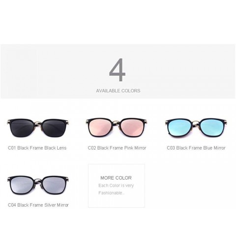 Aviator DESIGN Men/Women Polarized Sunglasses Ultra-light Series UV400 C01 Black - C03 Blue - CX18XHEQ476 $13.97