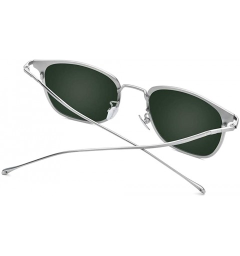 Square Pure Titanium Sunglasses Men 8522 - CU198578RRN $40.37