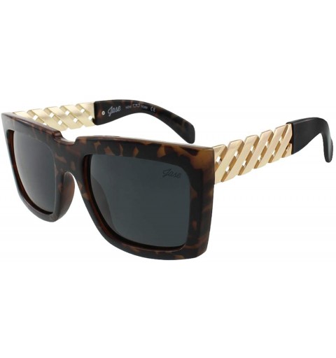 Square New York Casero Polarized Sunglasses - Havana - CO196MTTMYA $68.97
