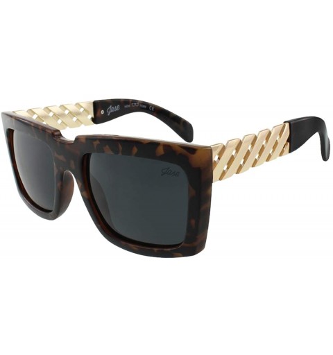 Square New York Casero Polarized Sunglasses - Havana - CO196MTTMYA $32.12