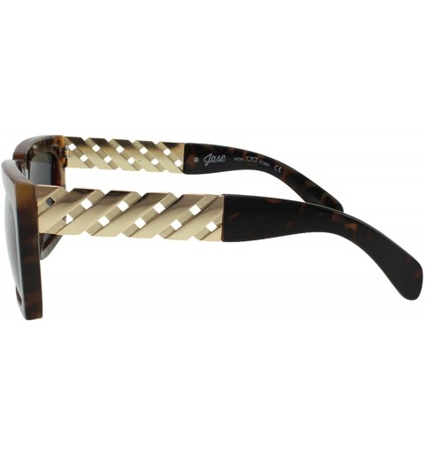 Square New York Casero Polarized Sunglasses - Havana - CO196MTTMYA $32.12