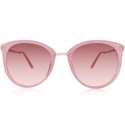 Cat Eye Fashion Cat Eye Sunglasses for Women 100% UV Protection FW3002 - C3 Pink - C118ET6URHZ $13.65