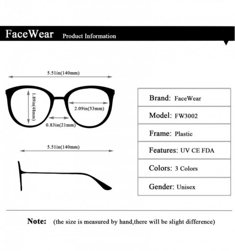 Cat Eye Fashion Cat Eye Sunglasses for Women 100% UV Protection FW3002 - C3 Pink - C118ET6URHZ $13.65