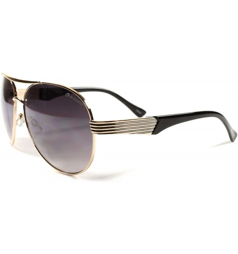 Aviator Trendy Vintage Retro Cool Mens Womens Aviator Frame Sunglasses - CR18O7QMR98 $12.15