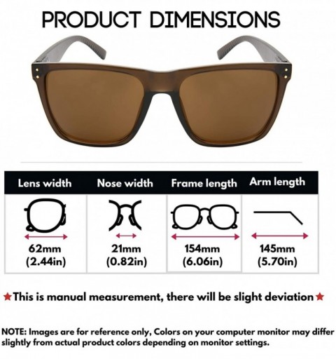 Rectangular Extra Large Fit Black Retro Square Rectangular Wide Frame Sunglasses Spring Hinge for Men Women 153MM - CV1950TM3...