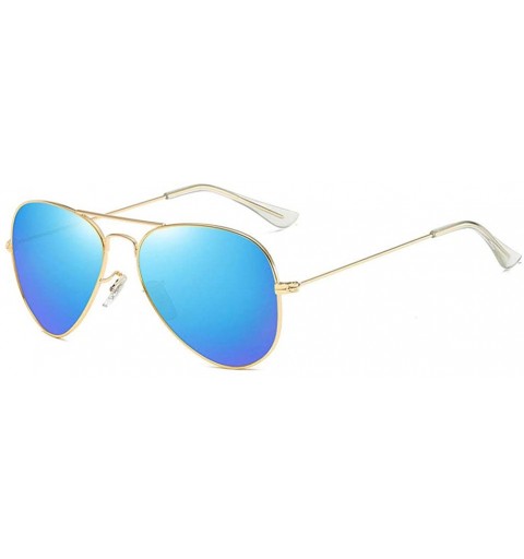 Aviator Fashion Polarized Sun- UV Protective Aviator Glasses-C12 - CC19706UGM4 $37.15