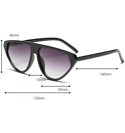 Rimless Women Sunglasses Fashion Vintage Irregular Shape Sunglasses Retro Unisex Polarized Classic Sunglasses - F - CW18TN3GH...