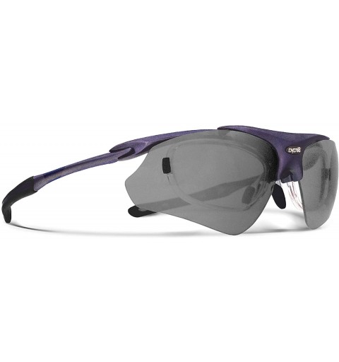 Sport Delta Shiny Purple Fishing Sunglasses with ZEISS P7020 Gray Tri-flection Lenses - CG18KN5RL8Z $20.58