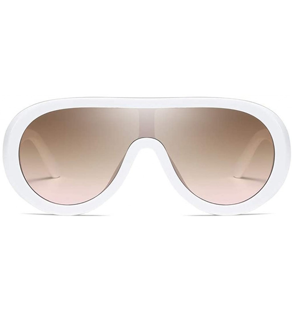 Sport Sunglasses Polarized Oversized Personality - H - CJ18TY7OHM4 $8.47