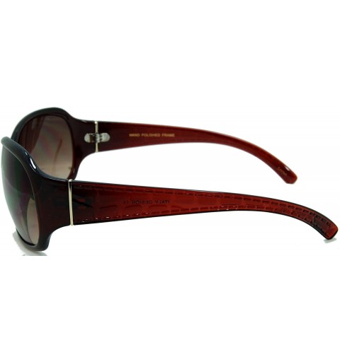 Oversized Later Gators Bifocal Sunglasses for Women - Brown - CM11JJXPEGV $31.00