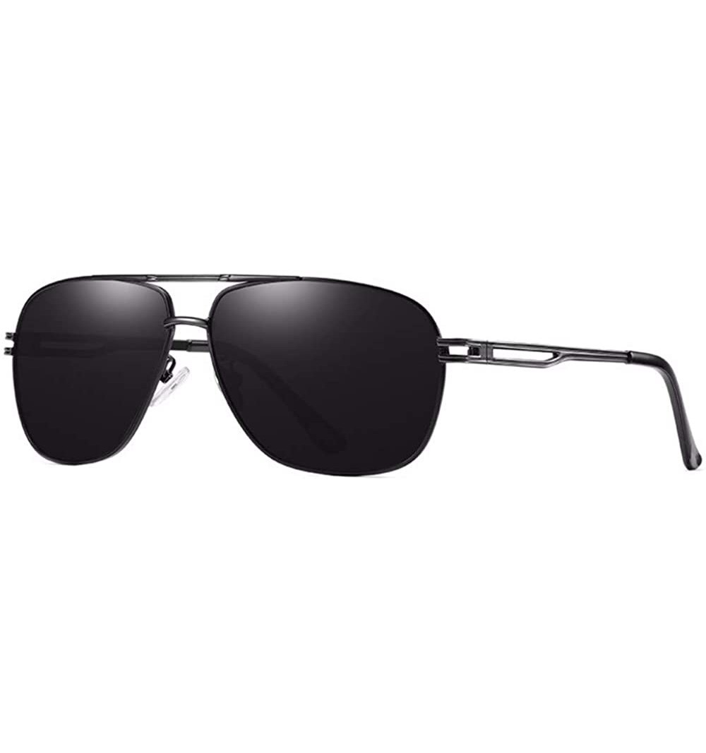 Aviator Sunglasses Men's sunglasses Driver's glasses Driving glasses Polarizing Sunglasses - A - C418QCITGIN $23.85