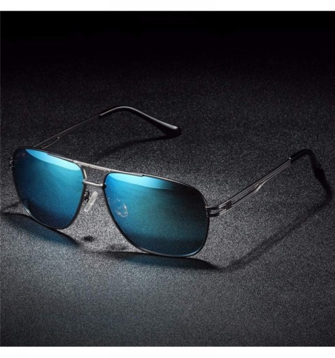 Aviator Sunglasses Men's sunglasses Driver's glasses Driving glasses Polarizing Sunglasses - A - C418QCITGIN $23.85