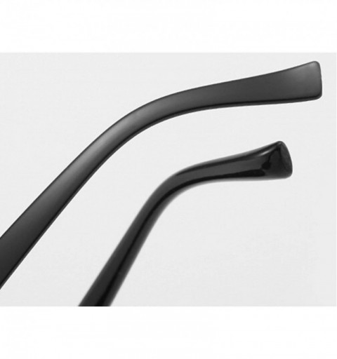 Oval Classic style Oval Sunglasses for Women PC Resin UV 400 Protection Sunglasses - Black - C118T2TQ7A2 $18.00