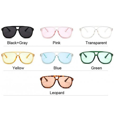 Oval sunglasses for women Glasses Men Sunglasses Female Oval Sun Glasses Eyewear - Pink - CB18WZTYNUW $28.74