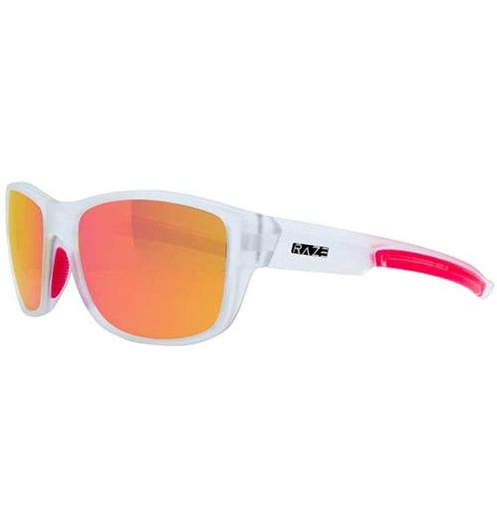 Sport Clear with Red Chill Golf Sport Riding Sunglasses with HD Pink Lens - C318RR3KYIX $26.63