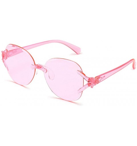 Oversized Polarized Sunglasses for Women and Men - UV Protection Frameless Jelly Candy Colorful Sun Glasses - K - C7190L6ZZT4...