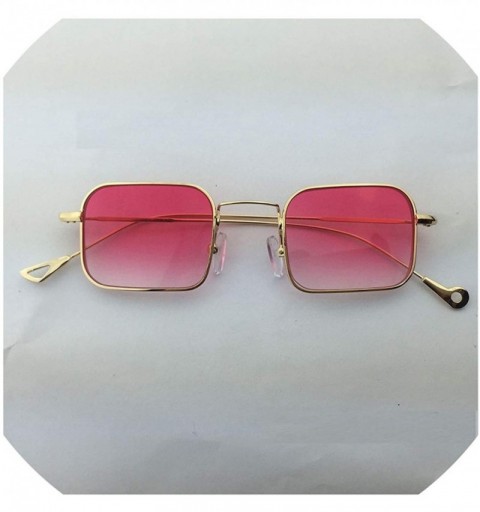 Oversized Sunglasses Women Small Frame Polygon Sunglasses men Brand Designer Blue Pink Clear Lens Sun Glasses - 5 - C818W5EMH...